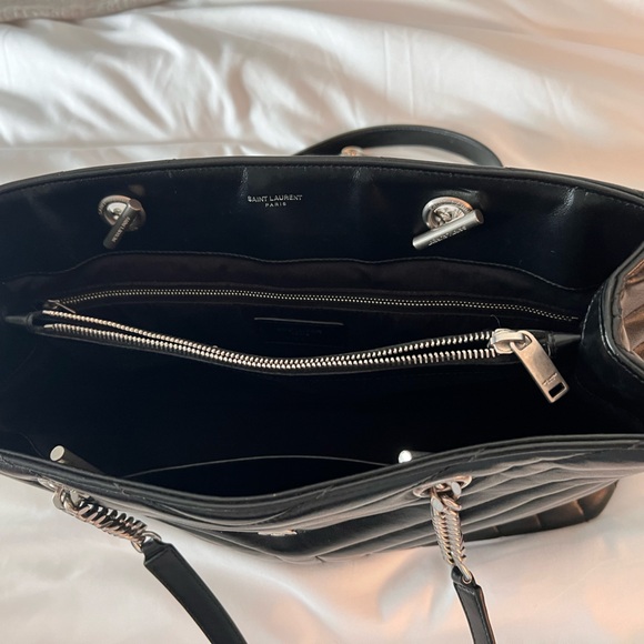 YSL Monogram Matelasse Large Loulou Shopper Bag - Picture 6 of 13